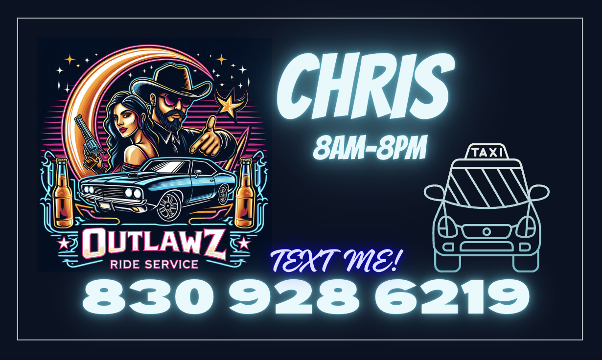 Outlawz current business card back