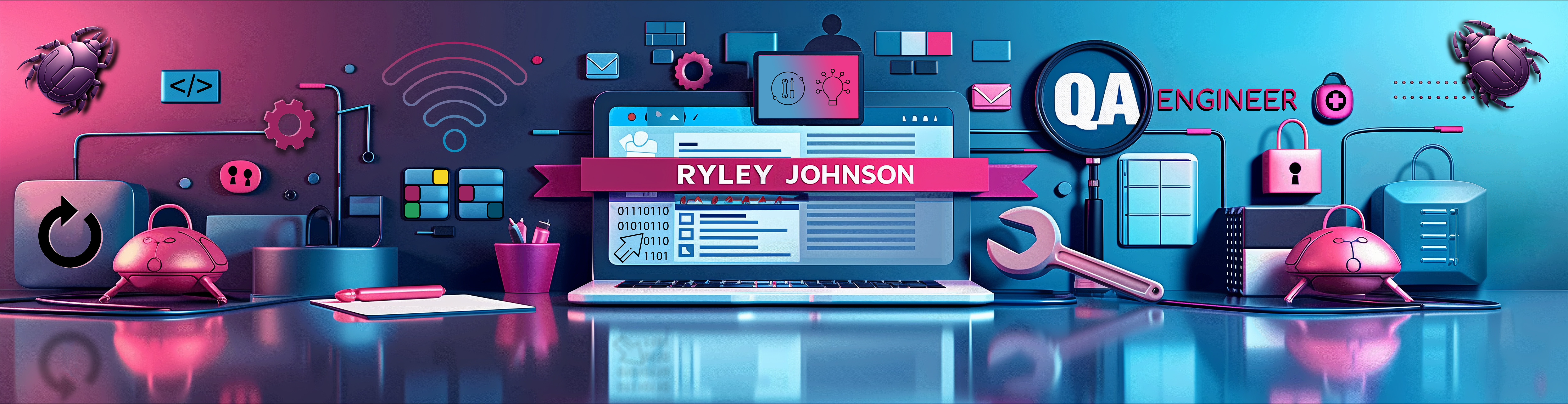 R. Johnson LinkedIn banner