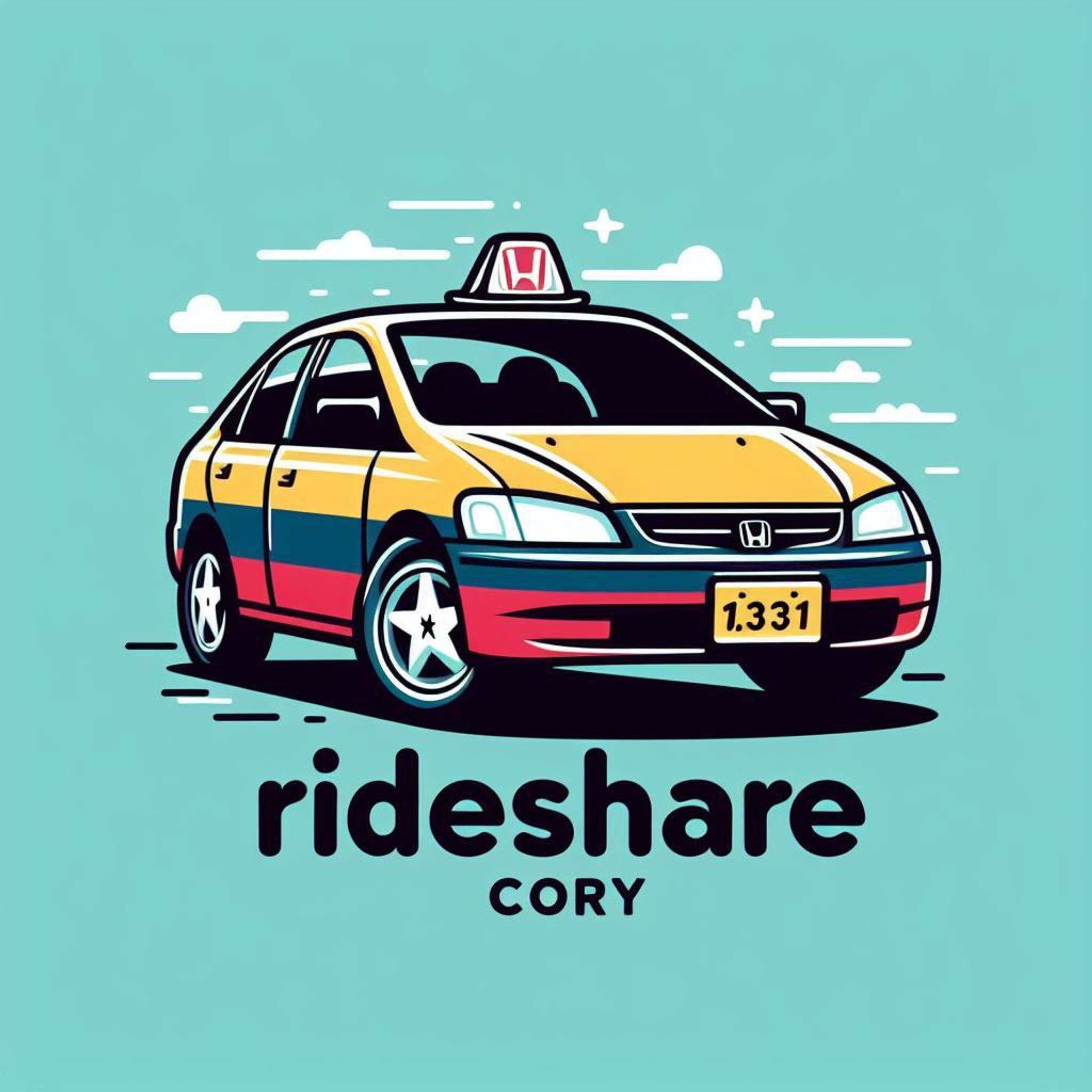 Rideshare with Cory logo