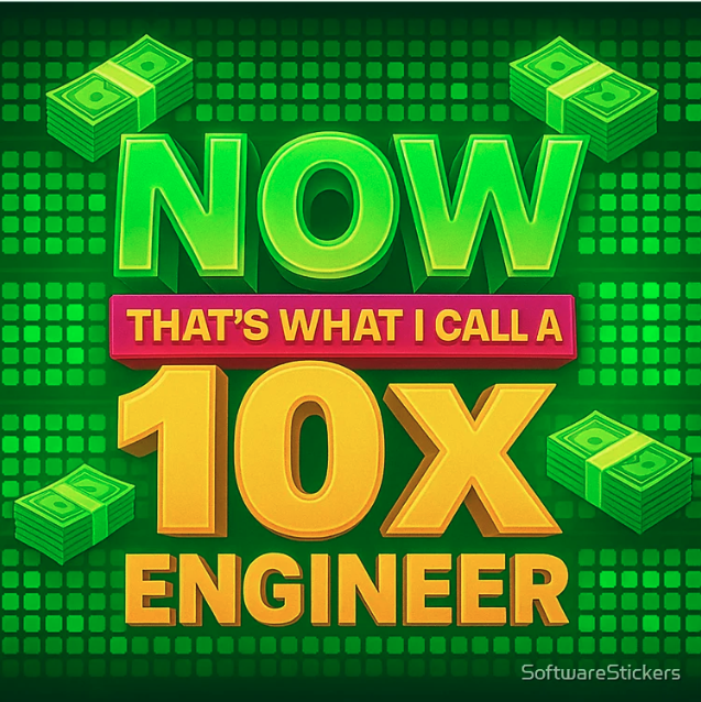 Now That's What I Call a 10x Engineer