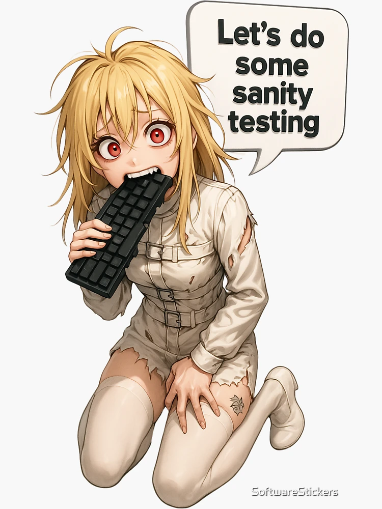 Sanity Testing in Progress